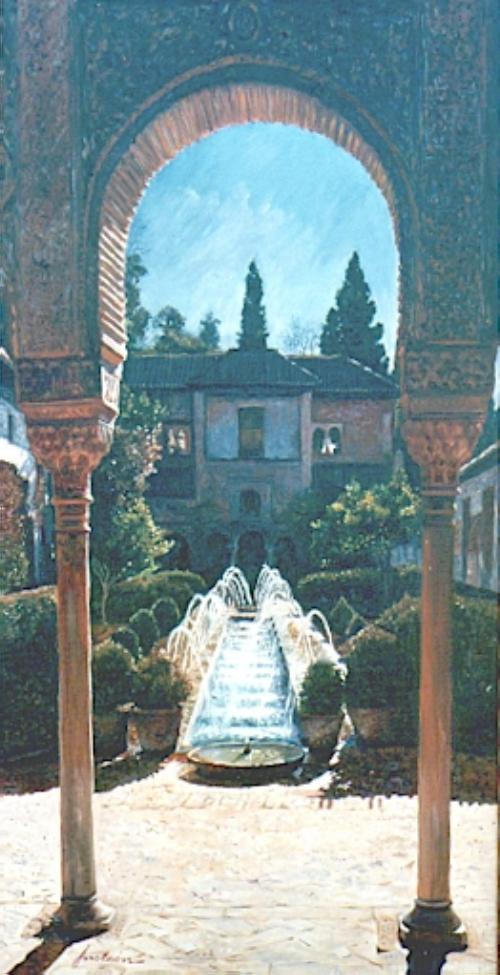 10. Patio de la Acequia Generalife de la Alhambra