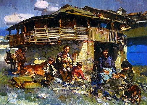 8. Pueblo de "Los Ancares" LEON
