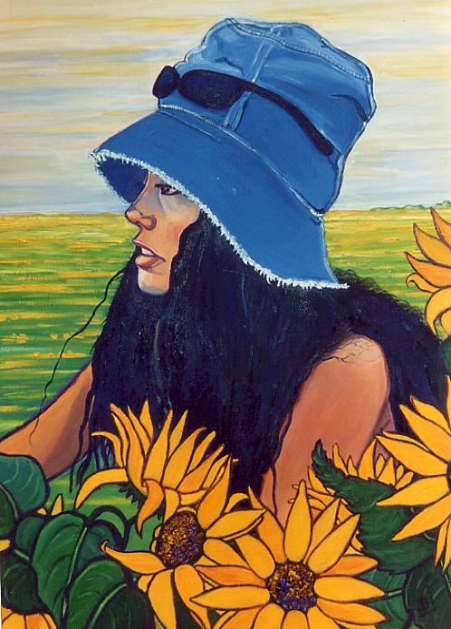 11. Patricia entre los girasoles