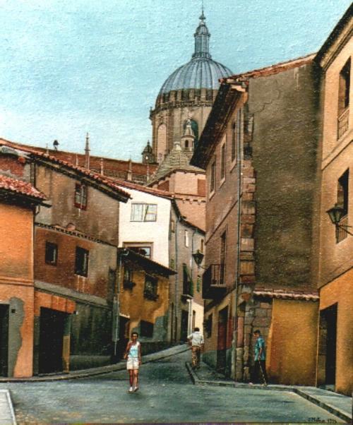 Junto a la Catedral (Salamanca)