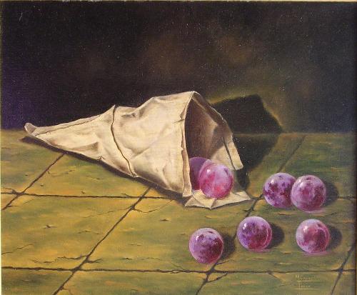 4. Cartucho con ciruelas