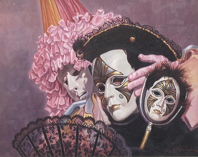 2.Máscaras venecianas.